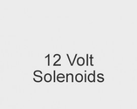 12 Volt Solenoids