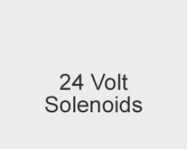 24 Volt Solenoids
